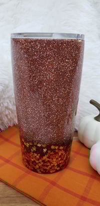 Image 3 of Fall Leaves 18.5 oz Tumbler