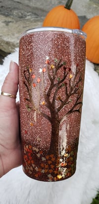 Image 5 of Fall Leaves 18.5 oz Tumbler