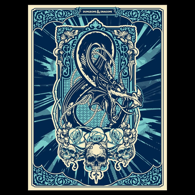 D&D Dragon Ampersand / Purveyor of Sin | MCMLXXIV