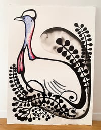 Cassowary Painting