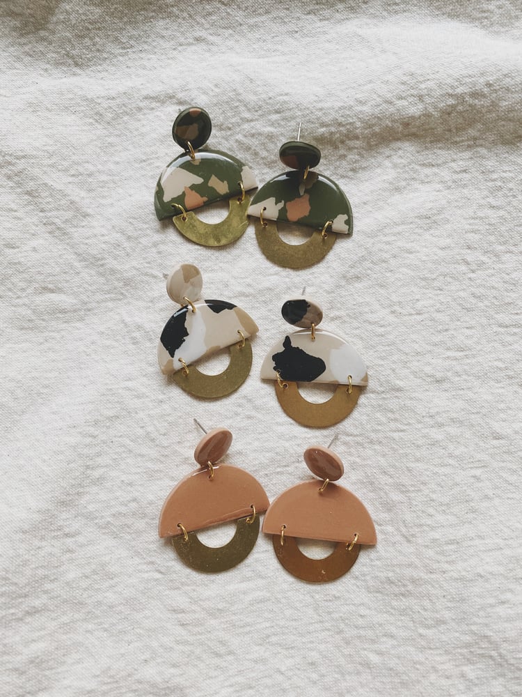 Image of Fall/Winter Clemence earrings