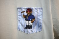 Image 3 of Silver Grey Teddy Bear Pocket Tee Shirt