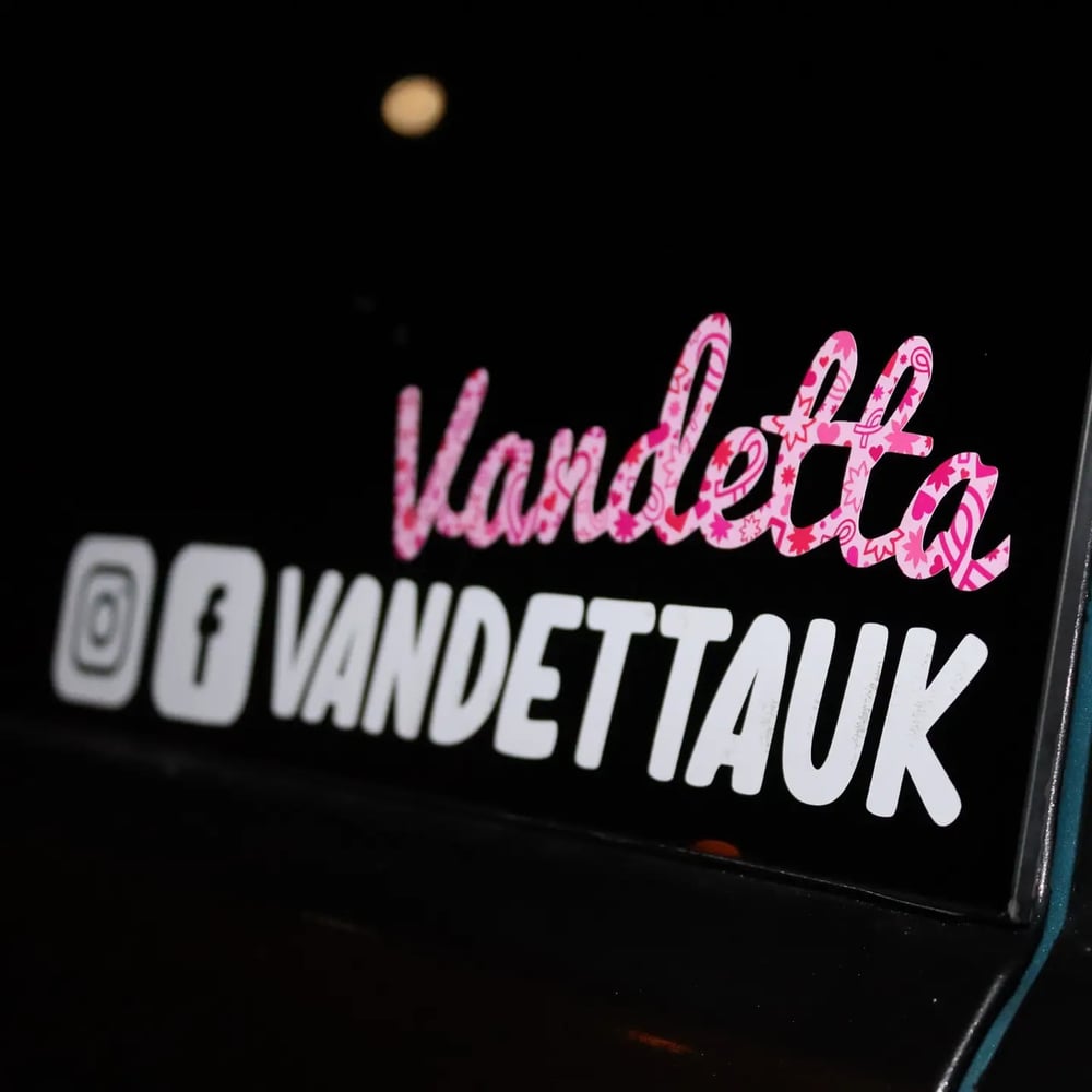 Vandetta Cancer decal