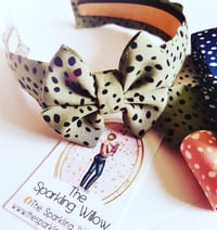 Dotty Bow Hairband
