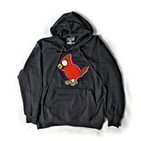 Image 1 of Chenille Va Cardinal Hoodie