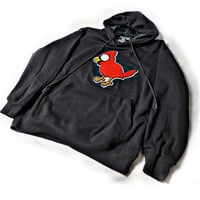 Image 2 of Chenille Va Cardinal Hoodie