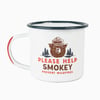 Smokey Bear Enamelware Mug