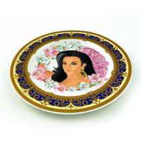 Image 2 of Y cómo me las maravillaría yo? - Lola Flores - Fine China Plate - #0786