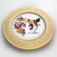 Image 2 of 80s Puppy - Large Fine China Plate - #0745