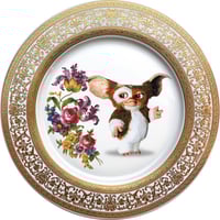 Image 1 of 80s Puppy - Large Fine China Plate - #0745
