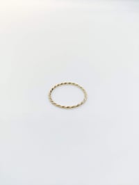 Image 1 of Mini Twistie Ring