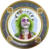 Image 1 of Beetlejuice - Large Fine China Plate - #0773