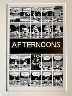 Image of AFTERNOONS original art