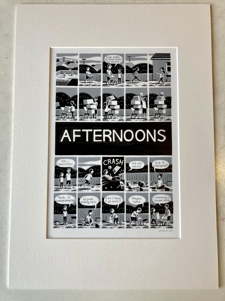 Image of AFTERNOONS original art