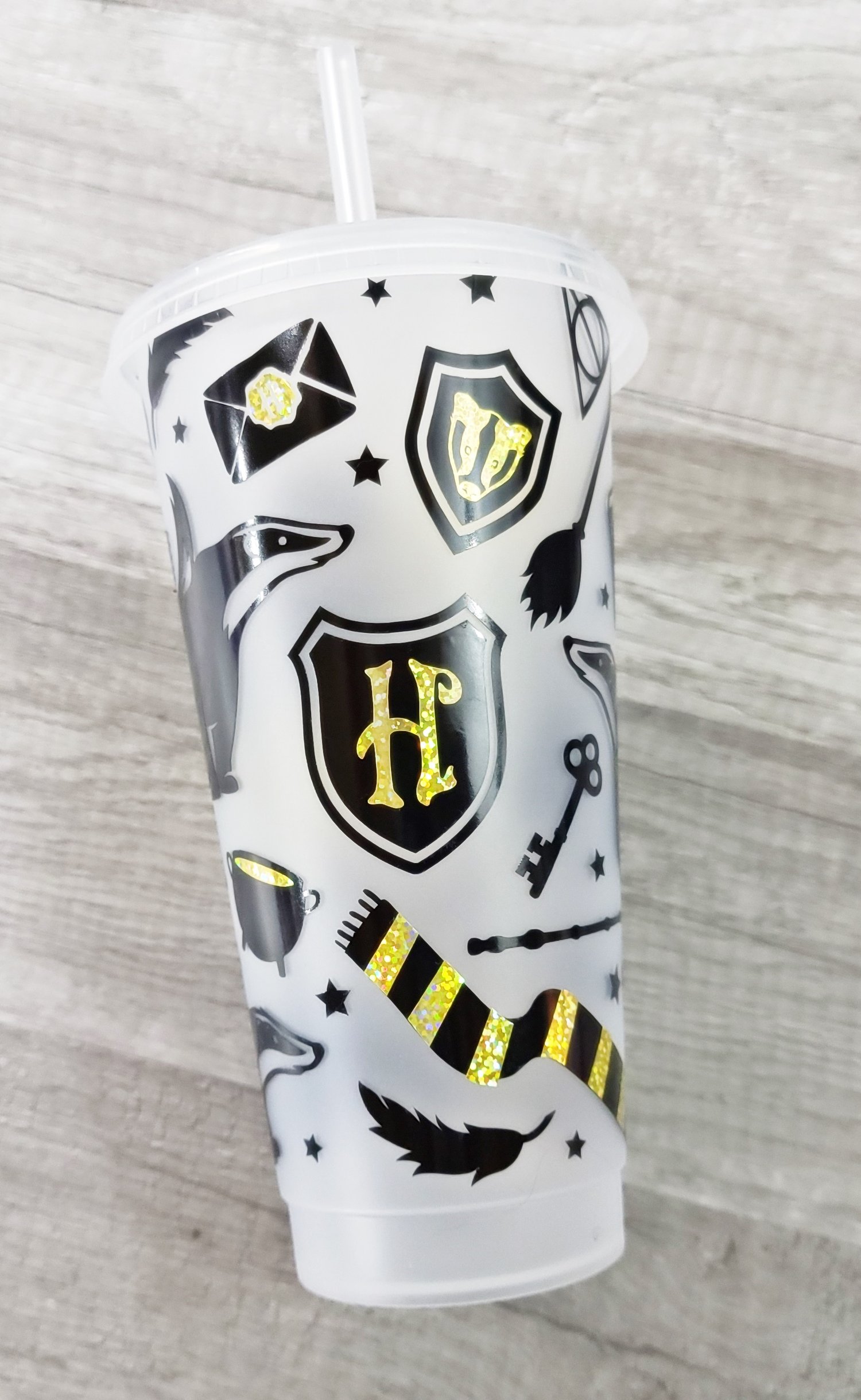 Image of Which House Are You? Yellow Inspired Tumblers
