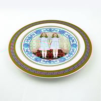 Image 2 of Shining Twins - Large Fine China Plate - #0776