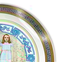 Image 3 of Shining Twins - Large Fine China Plate - #0776