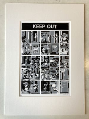 Image of KEEP OUT - Original Art