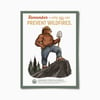 Only You Smokey Bear - 12x16 Poster