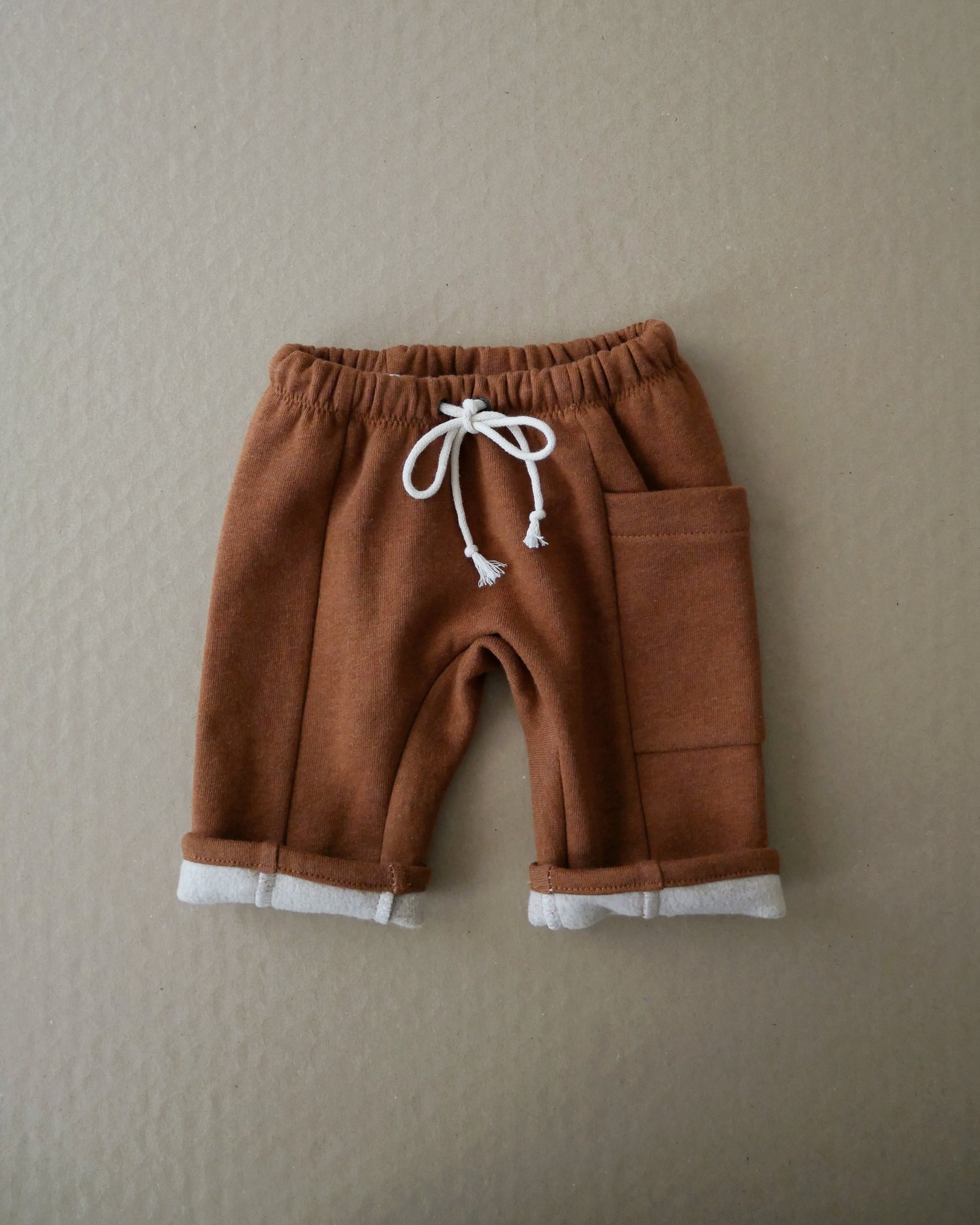 Image of PANTALON SWEAT caramel / SWEAT PANTS caramel