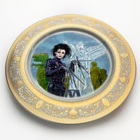 Image 2 of Edward Scissorhands - Large Fine China Plate - #0743
