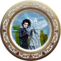 Image 1 of Edward Scissorhands - Fine China Plate - #0739