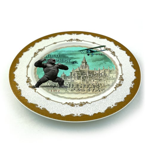Image of Kingnientas - Fine China Plate - #0789