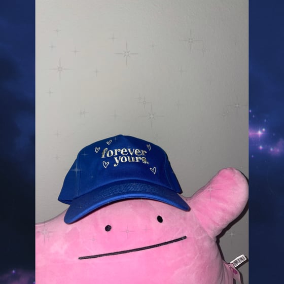 Image of forever yours hat (blue) <3 :) 