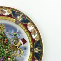 Image 3 of X-MAS WORLD - Fine China Plate - #0787