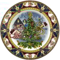 Image 1 of X-MAS WORLD - Fine China Plate - #0787