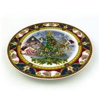 Image 2 of X-MAS WORLD - Fine China Plate - #0787