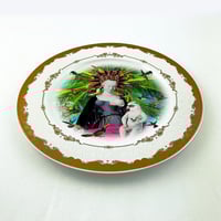 Image 2 of Queen of the birds- Large Fine China Plate - #0772