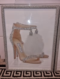 Image 2 of JIMMY CHOO SHOE GLOSSY PRINT 