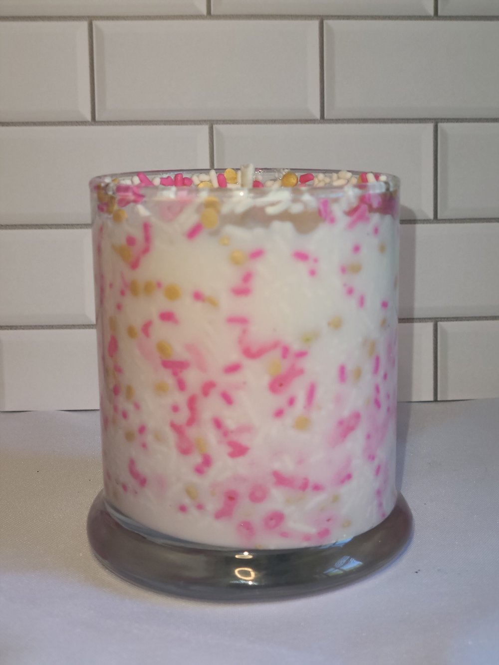 Limited Edition Signature Breast Cancer Candle