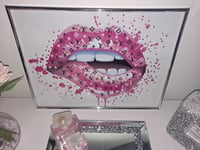 Image 2 of PINK GLOSSY LIP PRINT