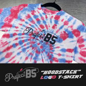 Image of PROJECTB5 - Tie Dye "Hoodstack" Logo T-Shirt