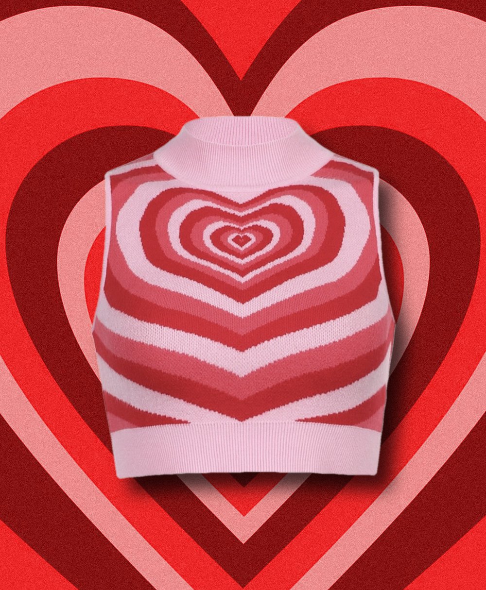 Powerpuff Heart Vest