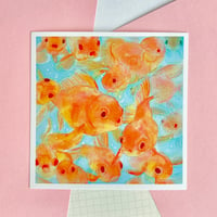 Image 1 of Goldfish Galleria Print