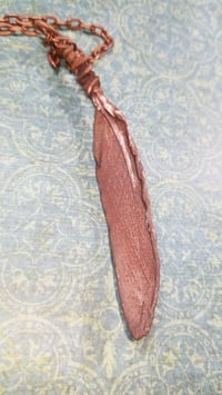 Image 3 of Citrine Copper Feather