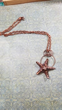 Image 1 of Copper Starfish Necklace