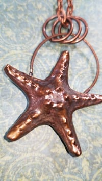 Image 3 of Copper Starfish Necklace