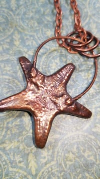 Image 4 of Copper Starfish Necklace