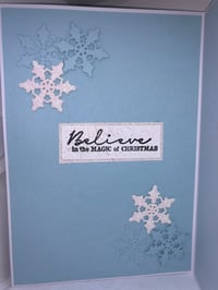Image 4 of CHRISTMAS PENGUIN 3 PIECE CARD SET!