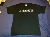Image of Anger Management (white logo on black shirt)