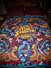 JUMBO Psychedelic Mac Sabbath Tapestry. Art from Jon Grobz