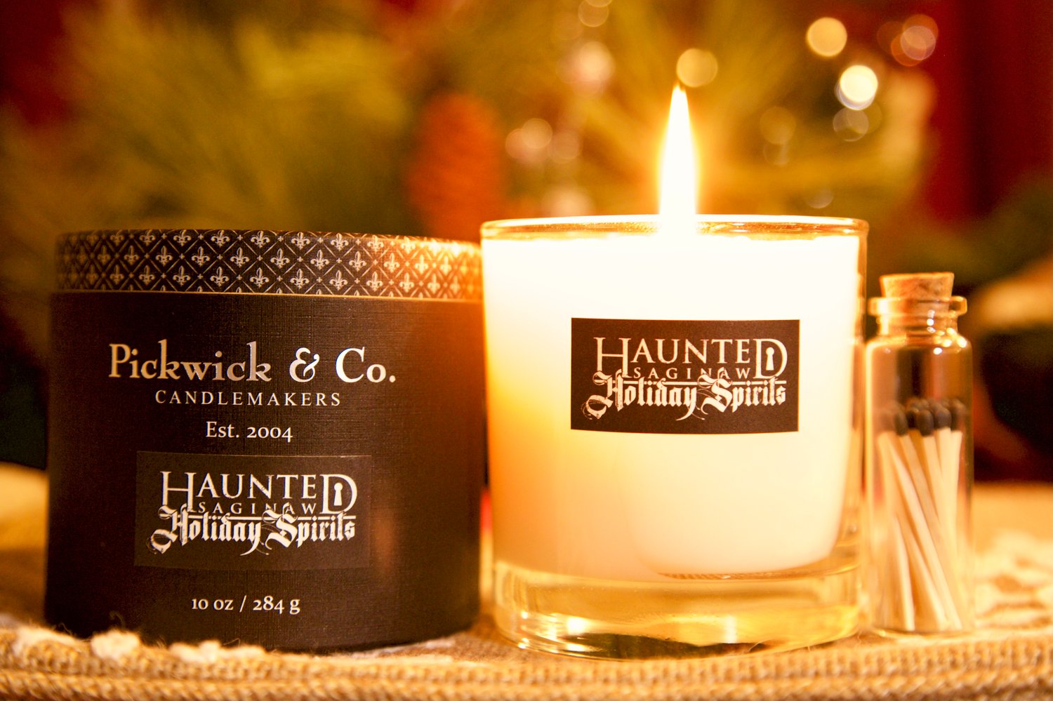 Holiday Spirits Candle: Limited Edition!