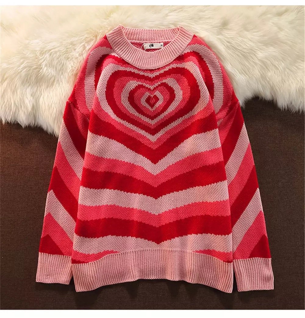 Powerpuff Heart Sweater