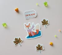 Sleepy Fox sticker Pack