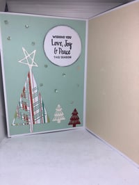 Image 4 of CHRISTMAS REINDEER - 3 PIECE CARD SET!