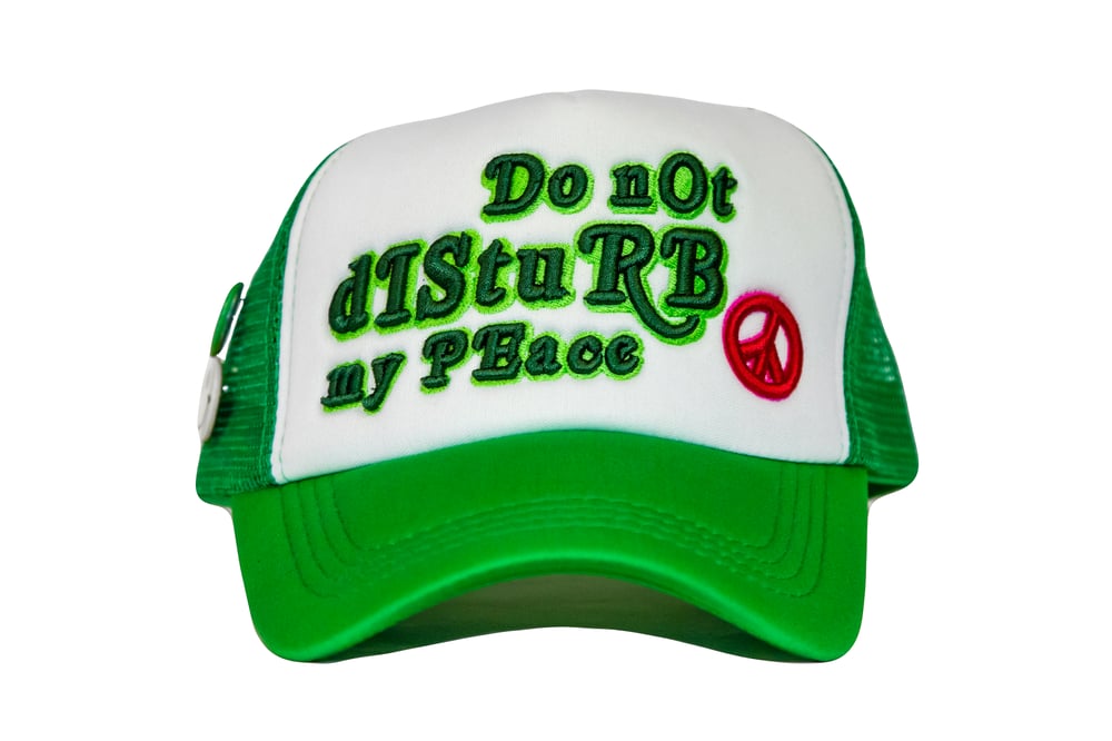 Image of Green Do Not Disturb Trucker